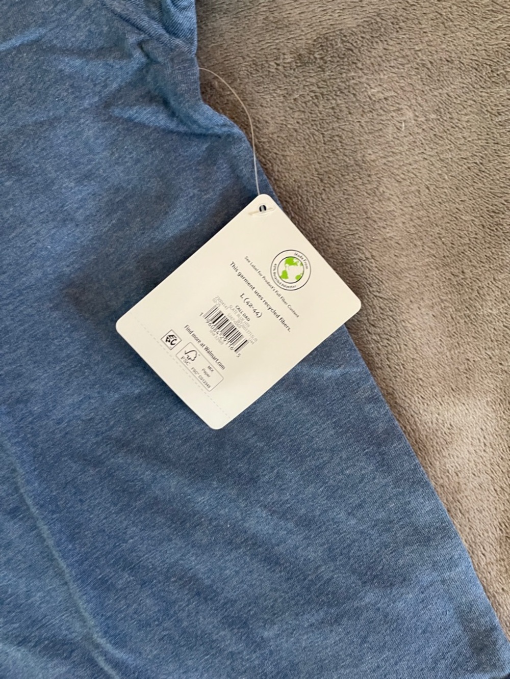 If at first, you don’t succeed call dad vintage blue graphic T-shirt nwt - Picture 4 of 8